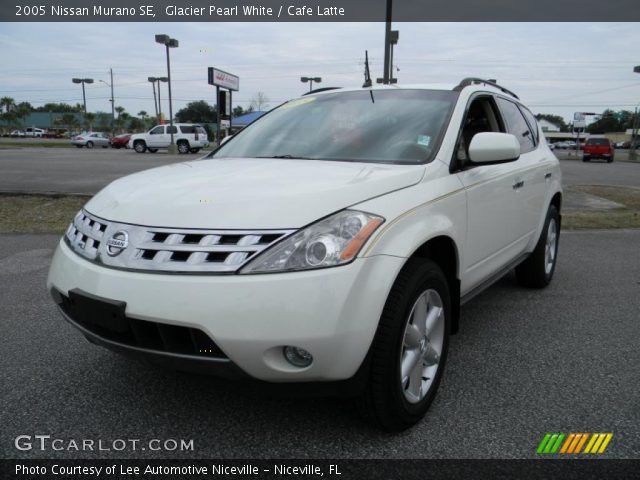 2005 Nissan Murano SE in Glacier Pearl White