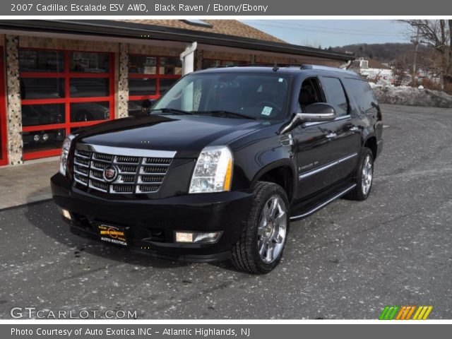 2007 Cadillac Escalade ESV AWD in Black Raven