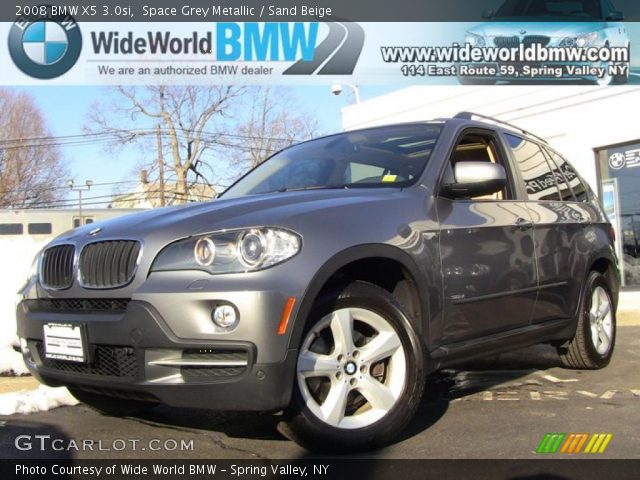 2008 BMW X5 3.0si in Space Grey Metallic