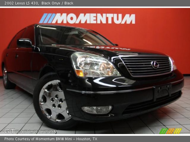 2002 Lexus LS 430 in Black Onyx