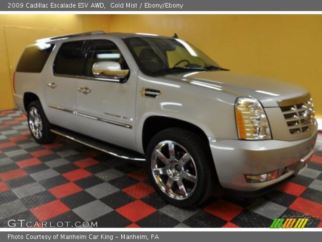2009 Cadillac Escalade ESV AWD in Gold Mist