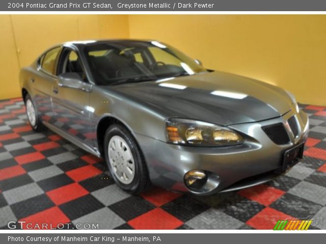2004 Pontiac Grand Prix GT Sedan in Greystone Metallic