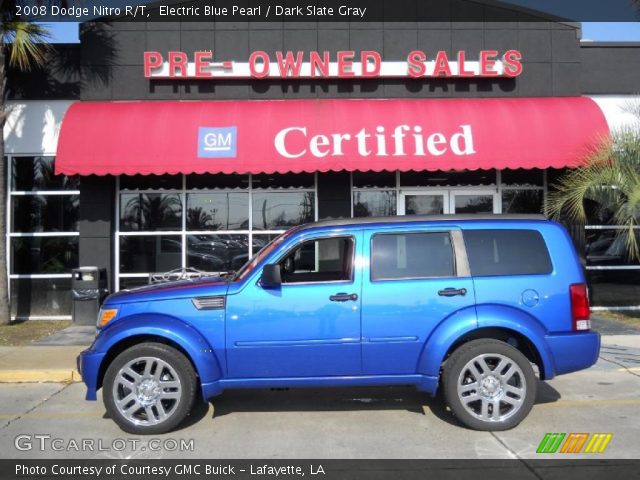 2008 Dodge Nitro R/T in Electric Blue Pearl