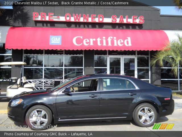 2010 Chevrolet Malibu LT Sedan in Black Granite Metallic