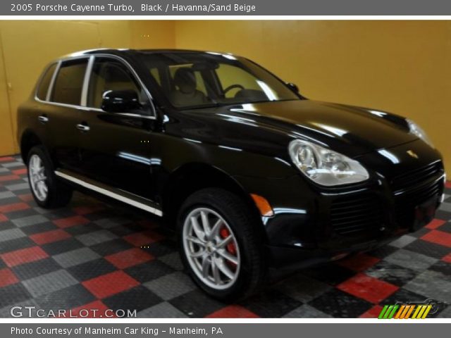 2005 Porsche Cayenne Turbo in Black