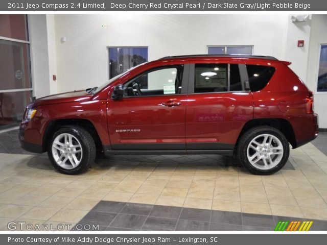 2011 Jeep Compass 2.4 Limited in Deep Cherry Red Crystal Pearl