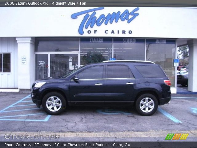 2008 Saturn Outlook XR in Midnight Blue