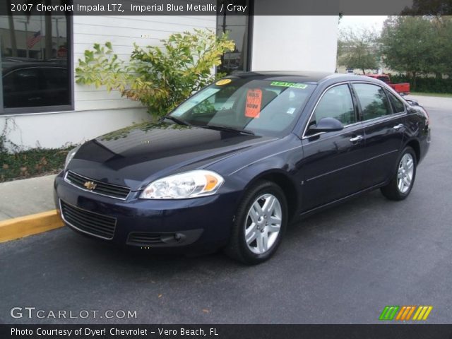 2007 Chevrolet Impala LTZ in Imperial Blue Metallic