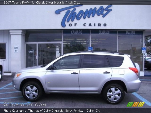 2007 Toyota RAV4 I4 in Classic Silver Metallic