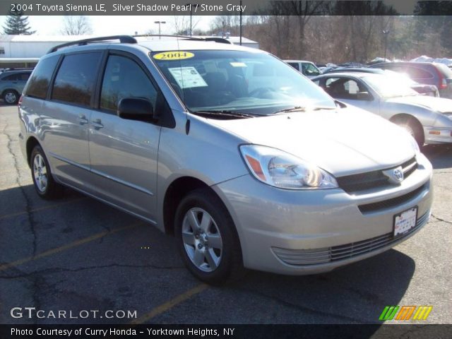 2004 Toyota Sienna LE in Silver Shadow Pearl