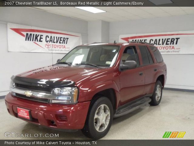 2007 Chevrolet TrailBlazer LS in Bordeaux Red Metallic