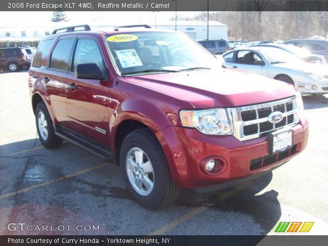 2008 Ford Escape XLT 4WD in Redfire Metallic