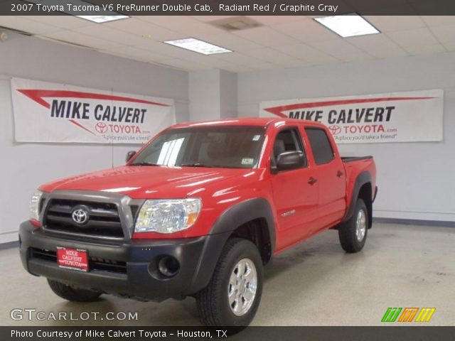 2007 Toyota Tacoma V6 PreRunner Double Cab in Radiant Red