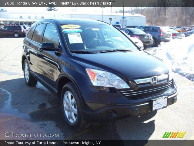 2008 Honda CR-V EX-L 4WD in Nighthawk Black Pearl