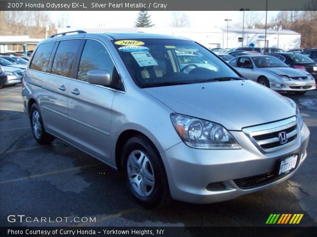 2007 Honda Odyssey EX-L in Silver Pearl Metallic