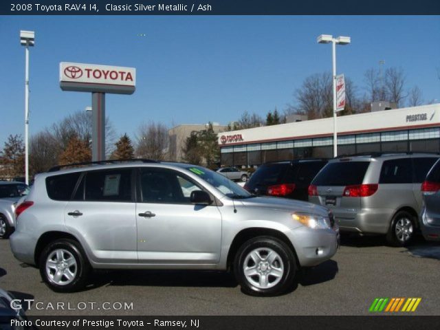 2008 Toyota RAV4 I4 in Classic Silver Metallic