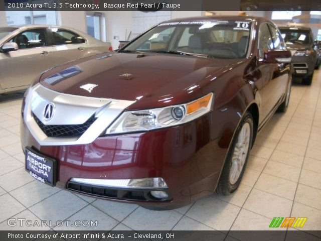 2010 Acura TL 3.5 Technology in Basque Red Pearl