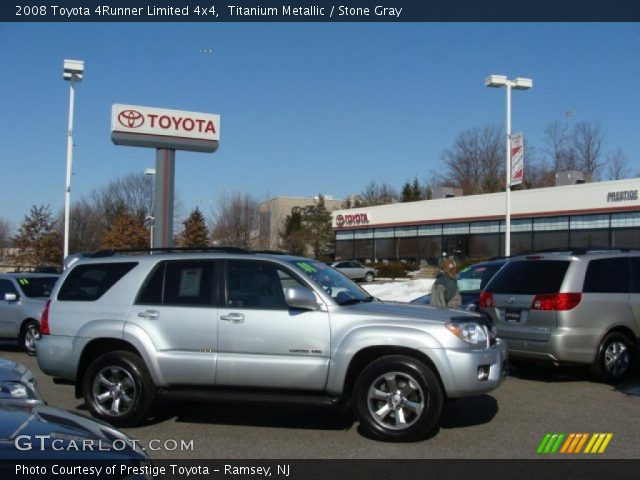 2008 Toyota 4Runner Limited 4x4 in Titanium Metallic