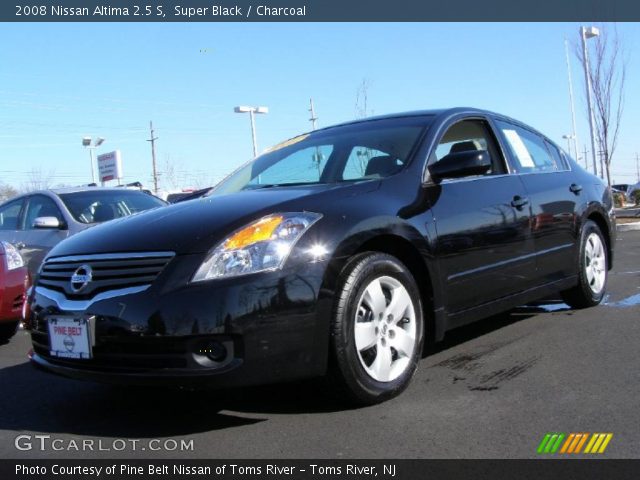 2008 Nissan Altima 2.5 S in Super Black