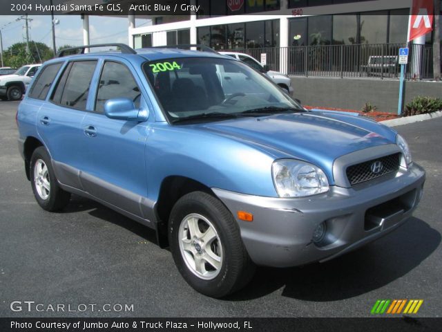 2004 Hyundai Santa Fe GLS in Arctic Blue