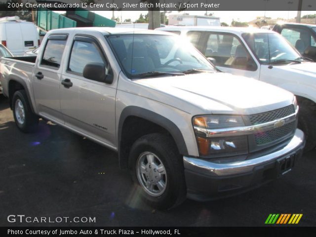 2004 Chevrolet Colorado LS Crew Cab in Silver Birch Metallic