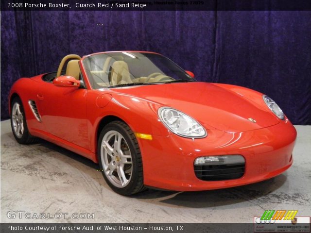 2008 Porsche Boxster  in Guards Red