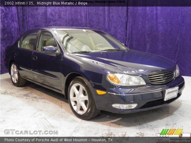 2002 Infiniti I 35 in Midnight Blue Metallic