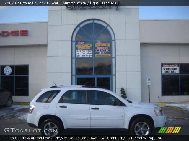 2007 Chevrolet Equinox LS AWD in Summit White