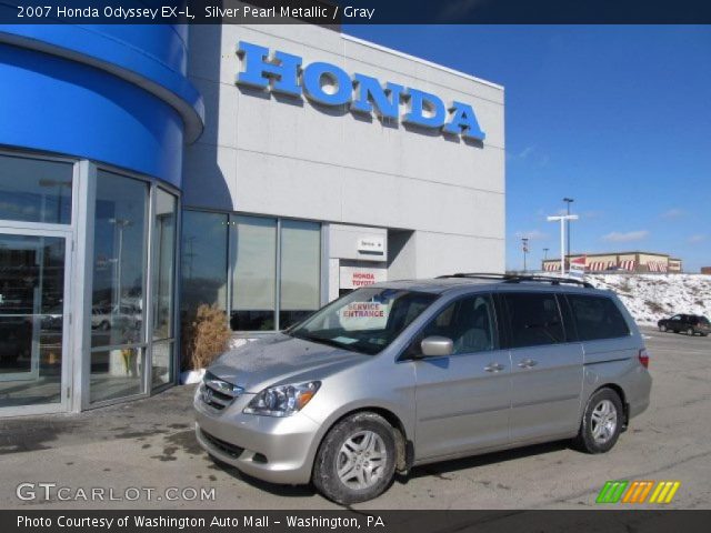 2007 Honda Odyssey EX-L in Silver Pearl Metallic