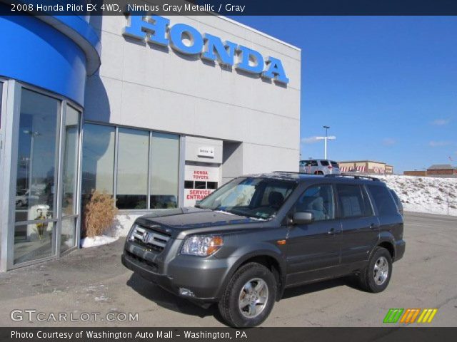 2008 Honda Pilot EX 4WD in Nimbus Gray Metallic