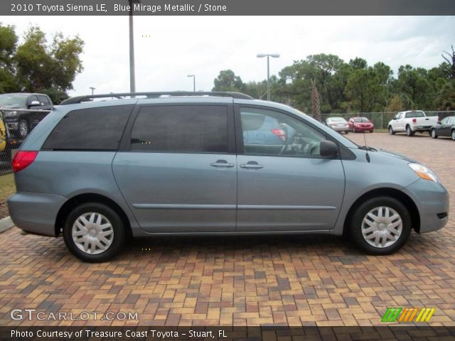 2010 Toyota Sienna LE in Blue Mirage Metallic