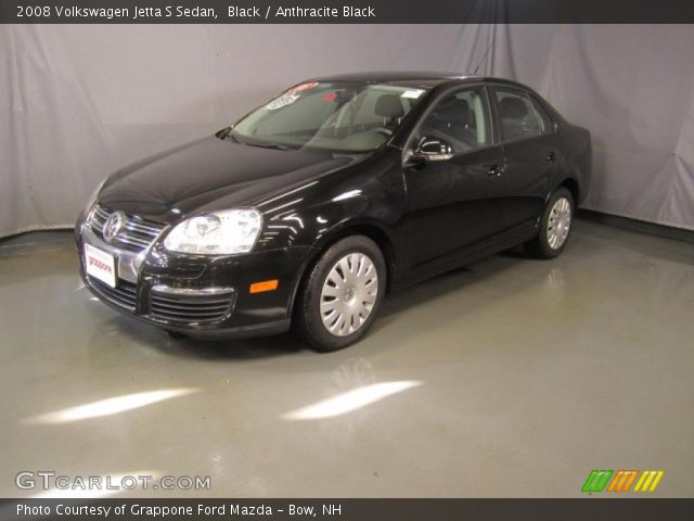 2008 Volkswagen Jetta S Sedan in Black