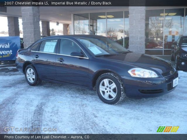 2007 Chevrolet Impala LS in Imperial Blue Metallic