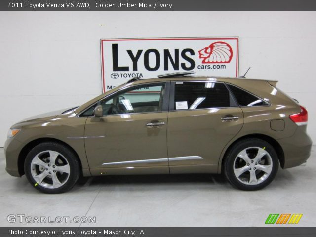 2011 Toyota Venza V6 AWD in Golden Umber Mica