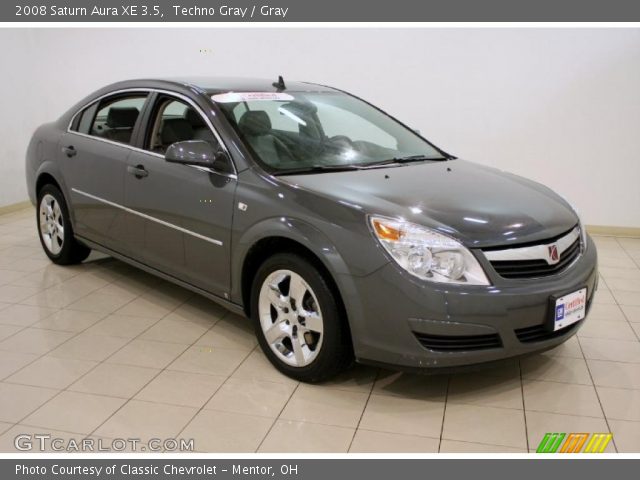 2008 Saturn Aura XE 3.5 in Techno Gray