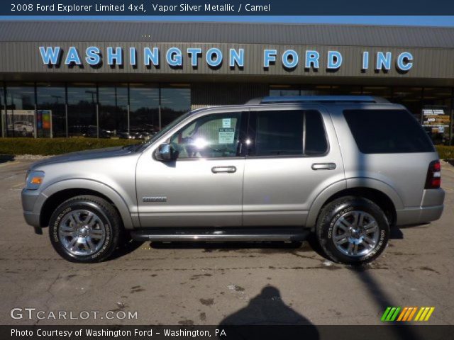 2008 Ford Explorer Limited 4x4 in Vapor Silver Metallic