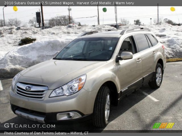 2010 Subaru Outback 2.5i Limited Wagon in Harvest Gold Metallic