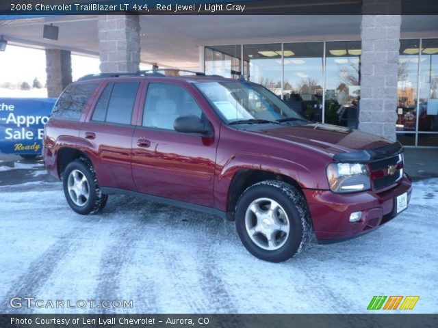 2008 Chevrolet TrailBlazer LT 4x4 in Red Jewel