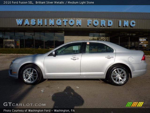 2010 Ford Fusion SEL in Brilliant Silver Metallic