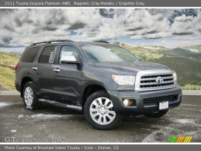 2011 Toyota Sequoia Platinum 4WD in Magnetic Gray Metallic