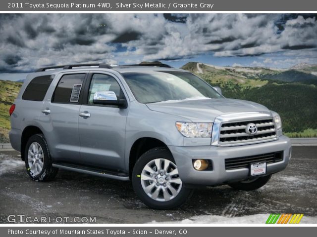 2011 Toyota Sequoia Platinum 4WD in Silver Sky Metallic