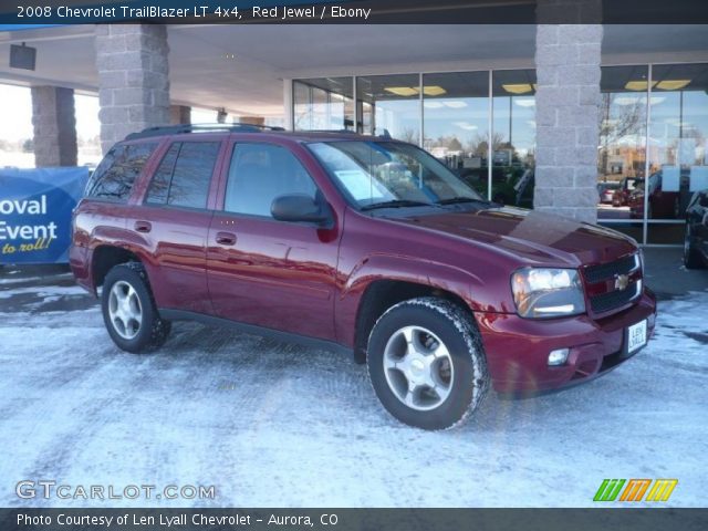 2008 Chevrolet TrailBlazer LT 4x4 in Red Jewel