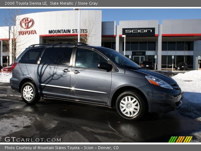 2006 Toyota Sienna LE in Slate Metallic