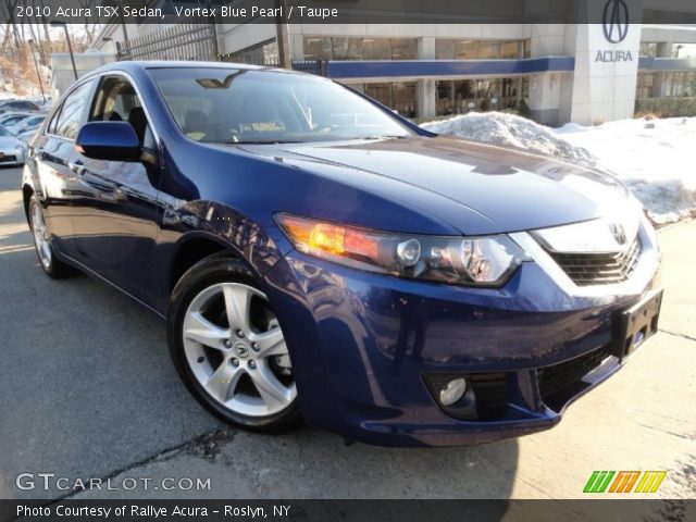 2010 Acura TSX Sedan in Vortex Blue Pearl