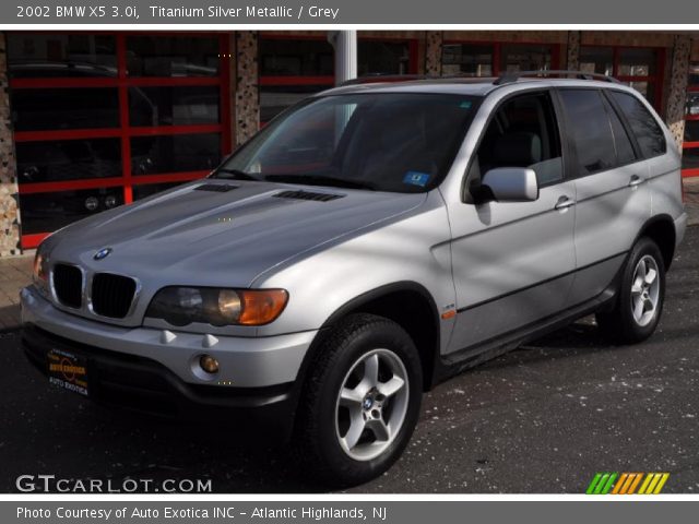 2002 BMW X5 3.0i in Titanium Silver Metallic