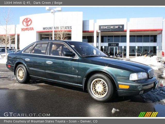 1994 Infiniti Q 45 in Dark Green