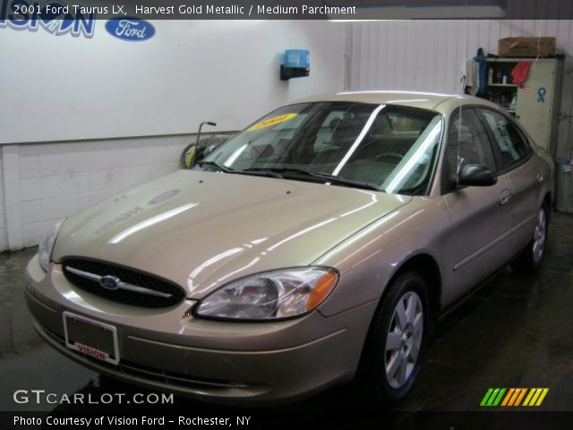 2001 Ford Taurus LX in Harvest Gold Metallic