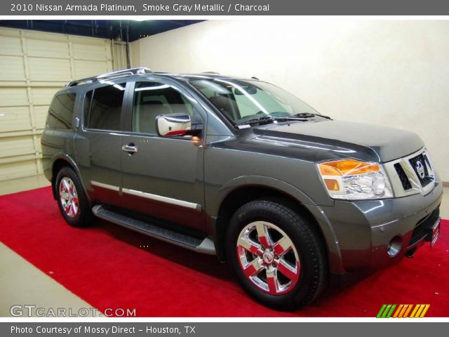 2010 Nissan Armada Platinum in Smoke Gray Metallic