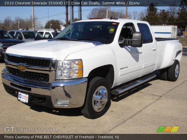 2010 Chevrolet Silverado 3500HD LTZ Crew Cab Dually in Summit White