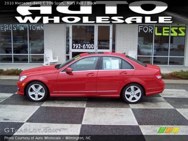 2010 Mercedes-Benz C 300 Sport in Mars Red